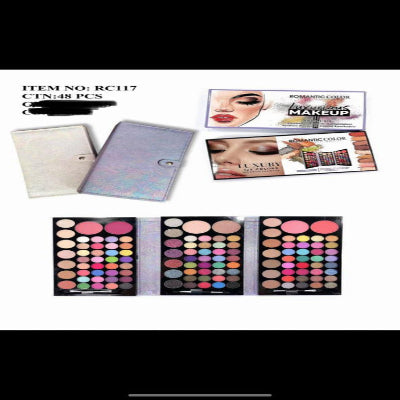 Romantic Colour 3 step luxurious make up book