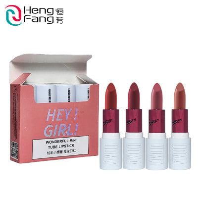 Heng Fang "HEY! GIRL!" Wonderful Mini Matte Lipstick Set - Mini Tube Collection